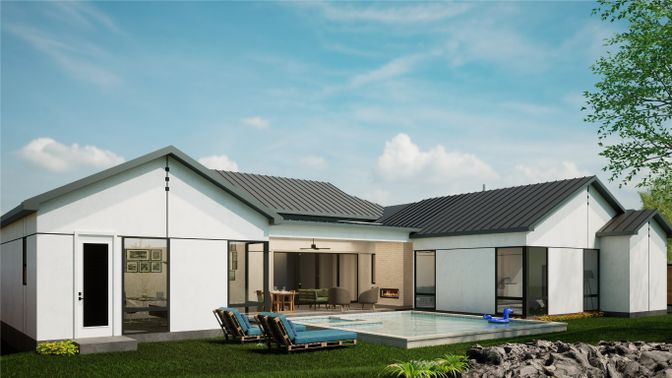 Backyard, Exterior, Pool