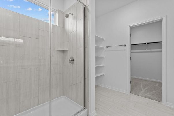 Bathroom, Glass Shower, Interior, Walk-in Closets