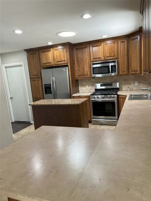 Interior, Kitchen, Recessed Lighting, Stainless Steel Appliances