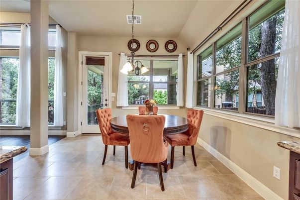 Dining room, Interior, Pendant Lights