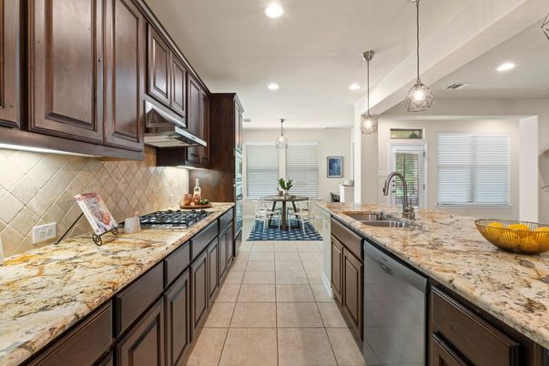 Dining room, Interior, Kitchen, Pendant Lights, Recessed Lighting