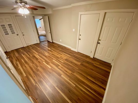 Empty room, Interior, Wood Texture Flooring