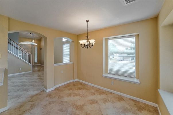 Chandelier, Empty room, Interior