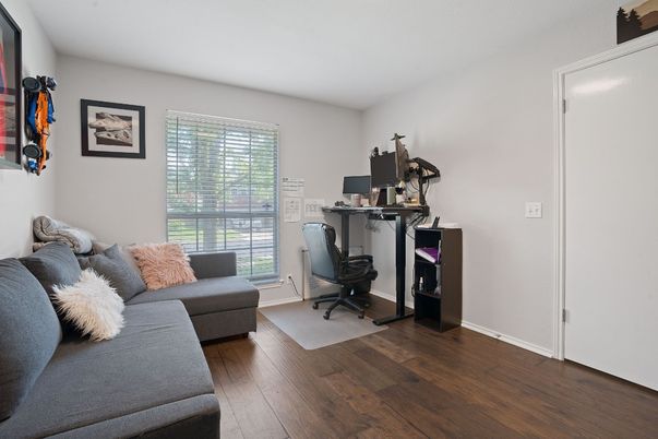 Home Office, Interior, Wood Texture Flooring