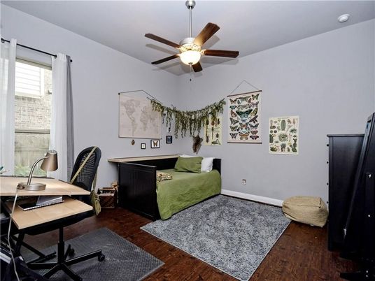 Home Office, Interior, Wood Texture Flooring