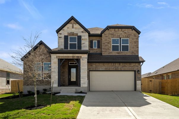 Attached, Exterior, Facade, Brick Traditional