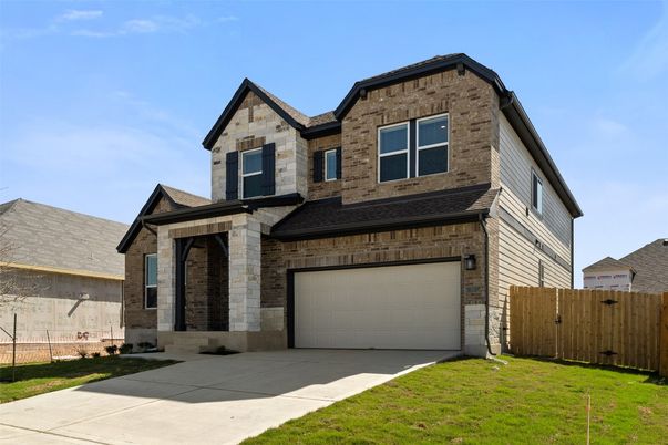Attached, Exterior, Facade, Brick Traditional