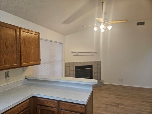 Fireplace, Interior, Wood Texture Flooring