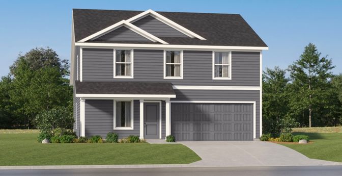 Attached, Exterior, Facade, Modern