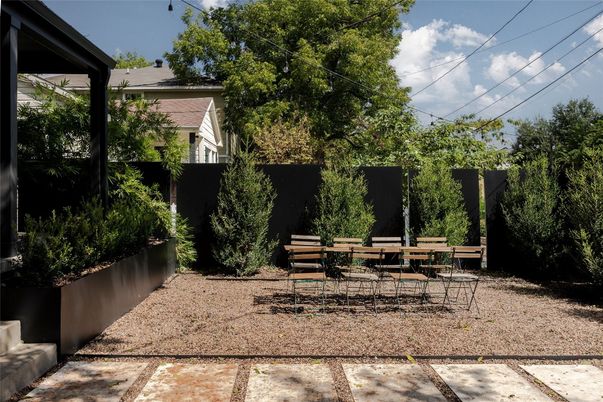 Backyard, Exterior