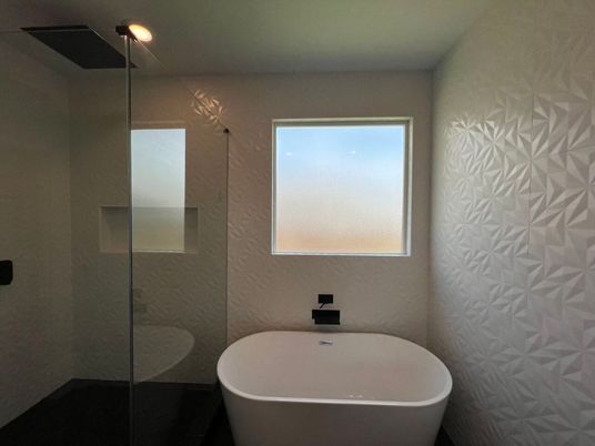 Bathroom, Free Standing Baths, Glass Shower, Interior