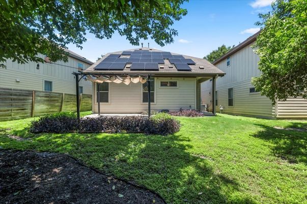 Backyard, Exterior, Solar Panels