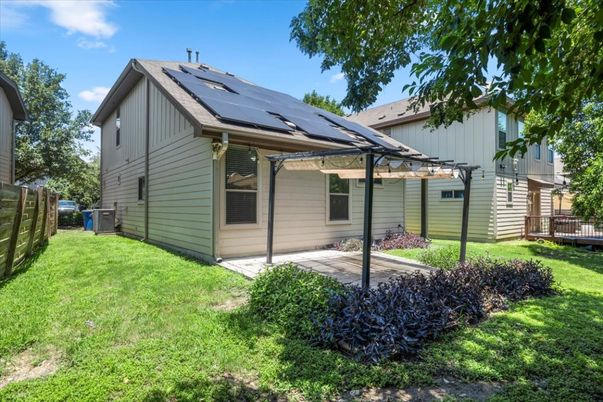 Backyard, Exterior, Solar Panels