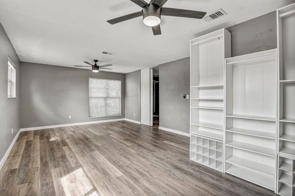 Empty room, Interior, Wood Texture Flooring