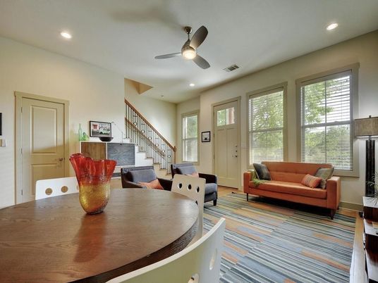 Dining room, Interior, Recessed Lighting
