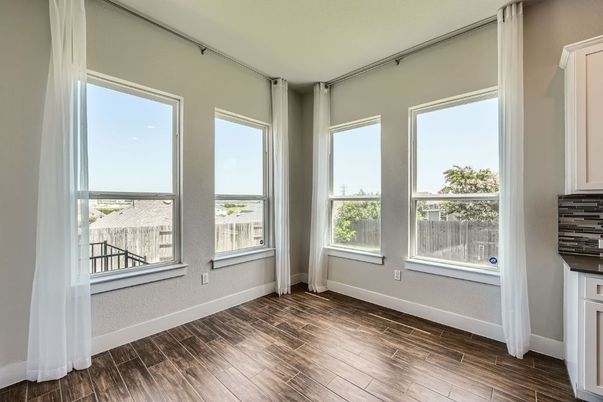 Empty room, Interior, Water, Wood Texture Flooring