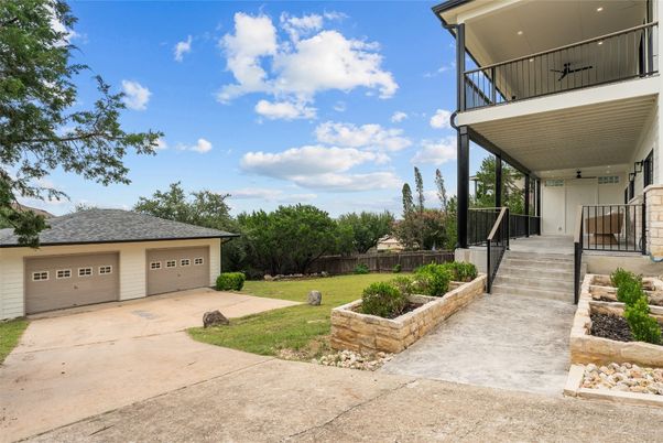 Backyard, Detached Garage, Exterior