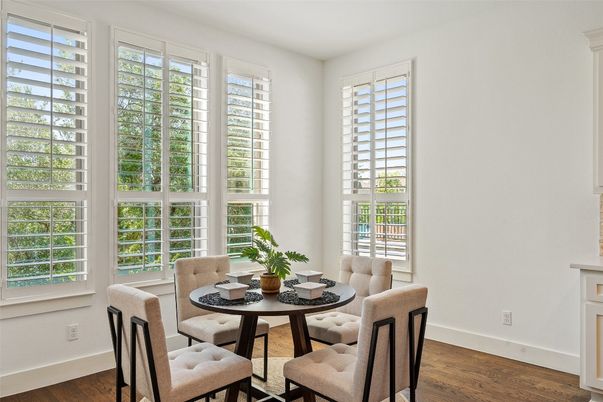 Dining room, Interior, Wood Texture Flooring