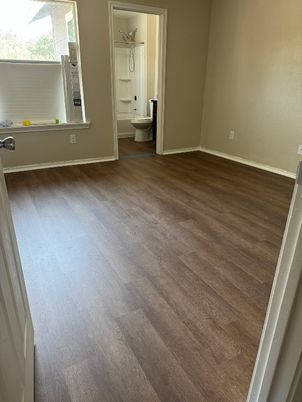 Bathroom, Empty room, Interior, Wood Texture Flooring