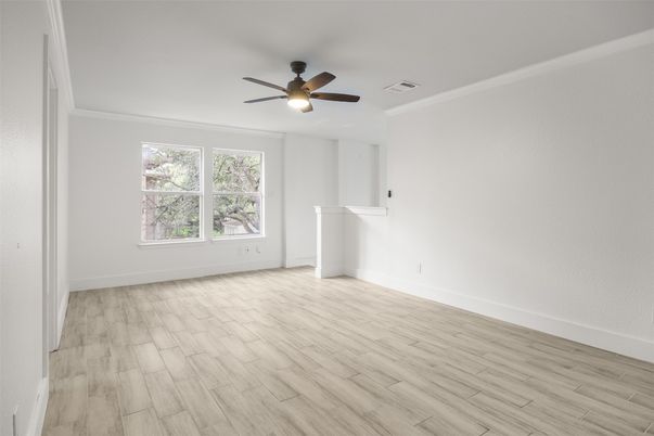 Empty room, Interior, Wood Texture Flooring