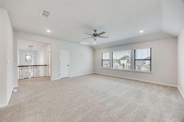 Empty room, Interior, Pendant Lights, Recessed Lighting