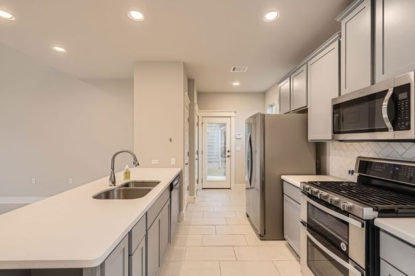 Interior, Kitchen, Recessed Lighting