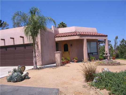 Attached, Exterior, Facade, Spanish Mediterranean