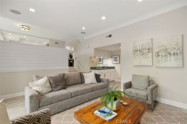 Interior, Kitchen, Living room, Recessed Lighting