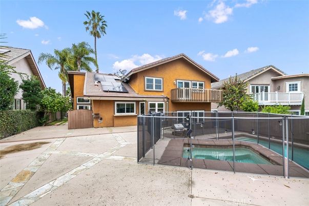 Exterior, Pool, Solar Panels