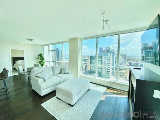 Interior, Living room, Water, Wood Texture Flooring, Skyline