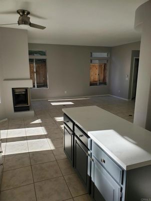 Empty room, Fireplace, Interior, Kitchen