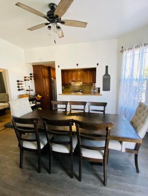 Dining room, Interior, Kitchen, Wood Texture Flooring