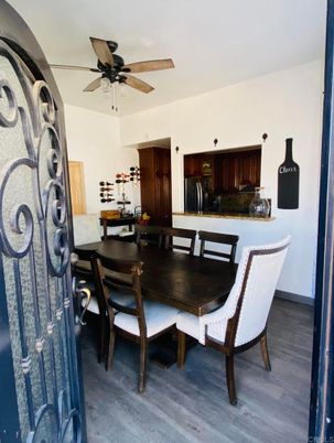 Dining room, Interior, Kitchen, Wood Texture Flooring