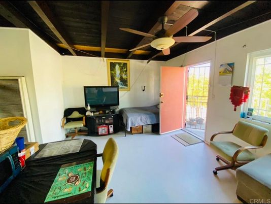 Bedroom, Interior, Wooden Beams