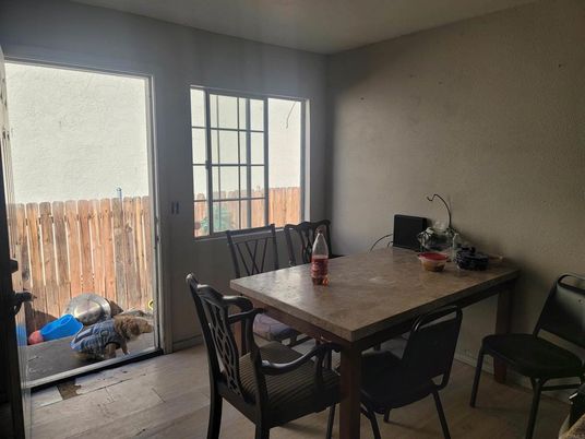 Dining room, Interior, Wood Texture Flooring