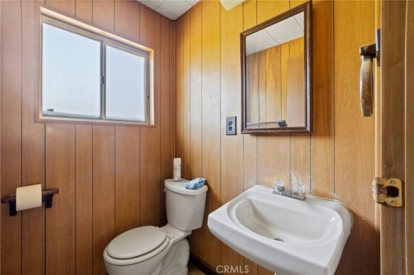 Bathroom, Interior, Wooden Walls
