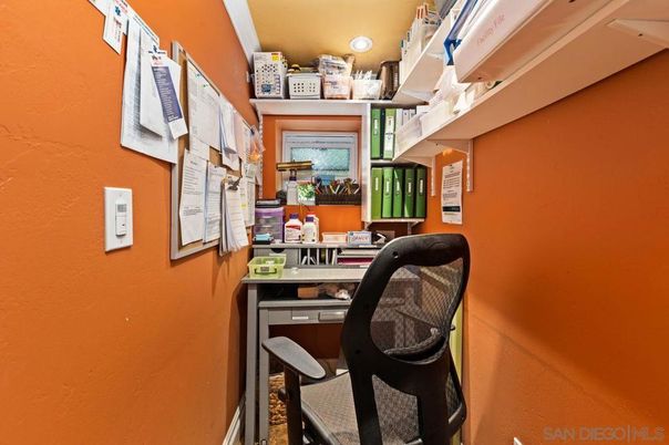 Home Office, Interior, Recessed Lighting