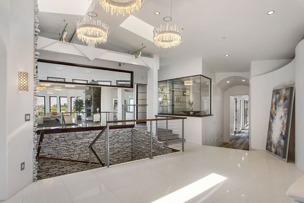 Chandelier, Interior, Recessed Lighting
