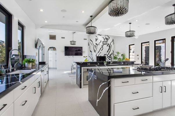 Interior, Kitchen, Pendant Lights, Recessed Lighting