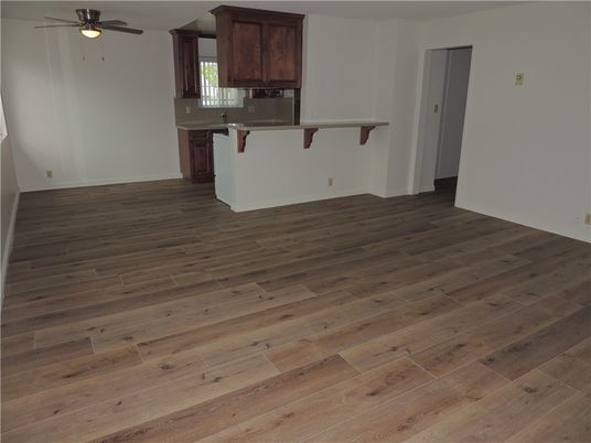 Empty room, Interior, Kitchen, Wood Texture Flooring