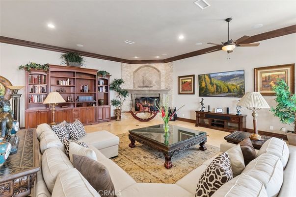 Fireplace, Interior, Living room, Recessed Lighting