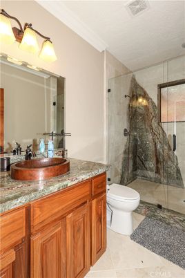 Bathroom, Dual Sink Vanities, Glass Shower, Interior