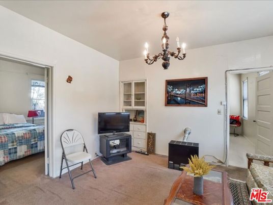 Bedroom, Chandelier, Interior