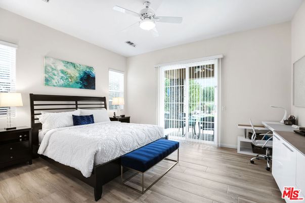 Bedroom, Home Office, Interior, Wood Texture Flooring