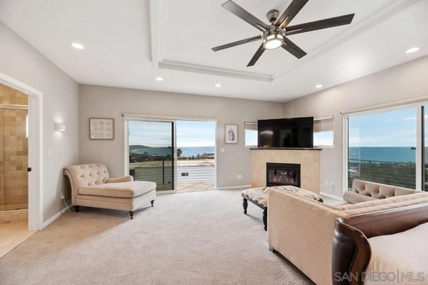 Fireplace, Interior, Living room, Recessed Lighting, Water
