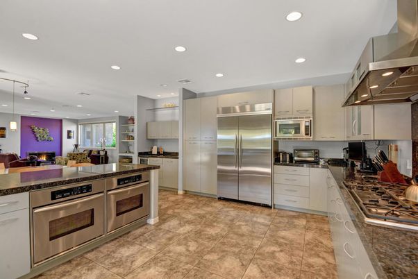 Interior, Kitchen, Recessed Lighting, Stainless Steel Appliances