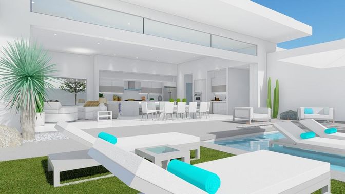 Interior, Pool, Recessed Lighting