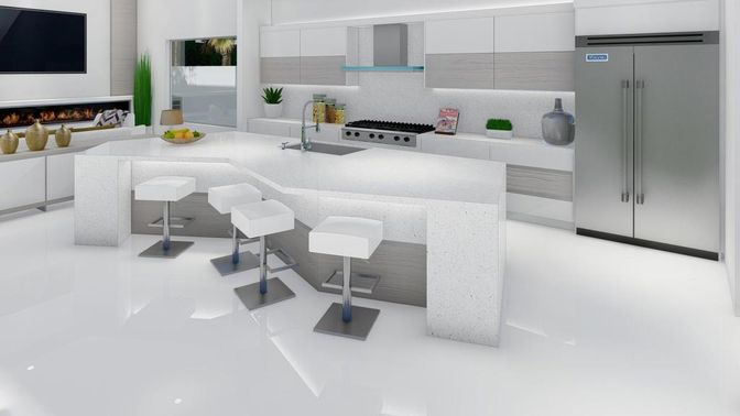 Fireplace, Interior, Kitchen