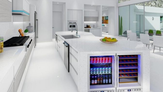 Interior, Kitchen, Recessed Lighting