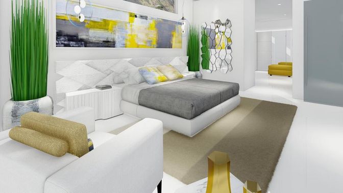 Interior, Living room